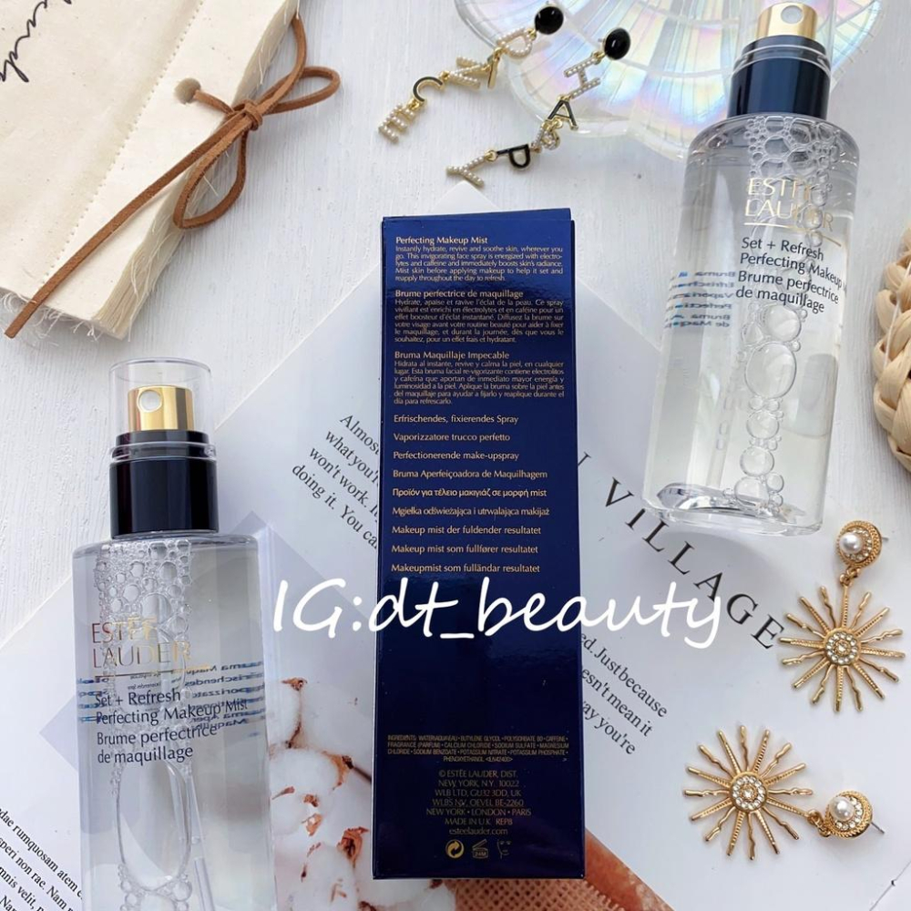 Estee Lauder 雅詩蘭黛 定妝噴霧 116ml 保濕噴霧 set+refresh 噴霧-細節圖2