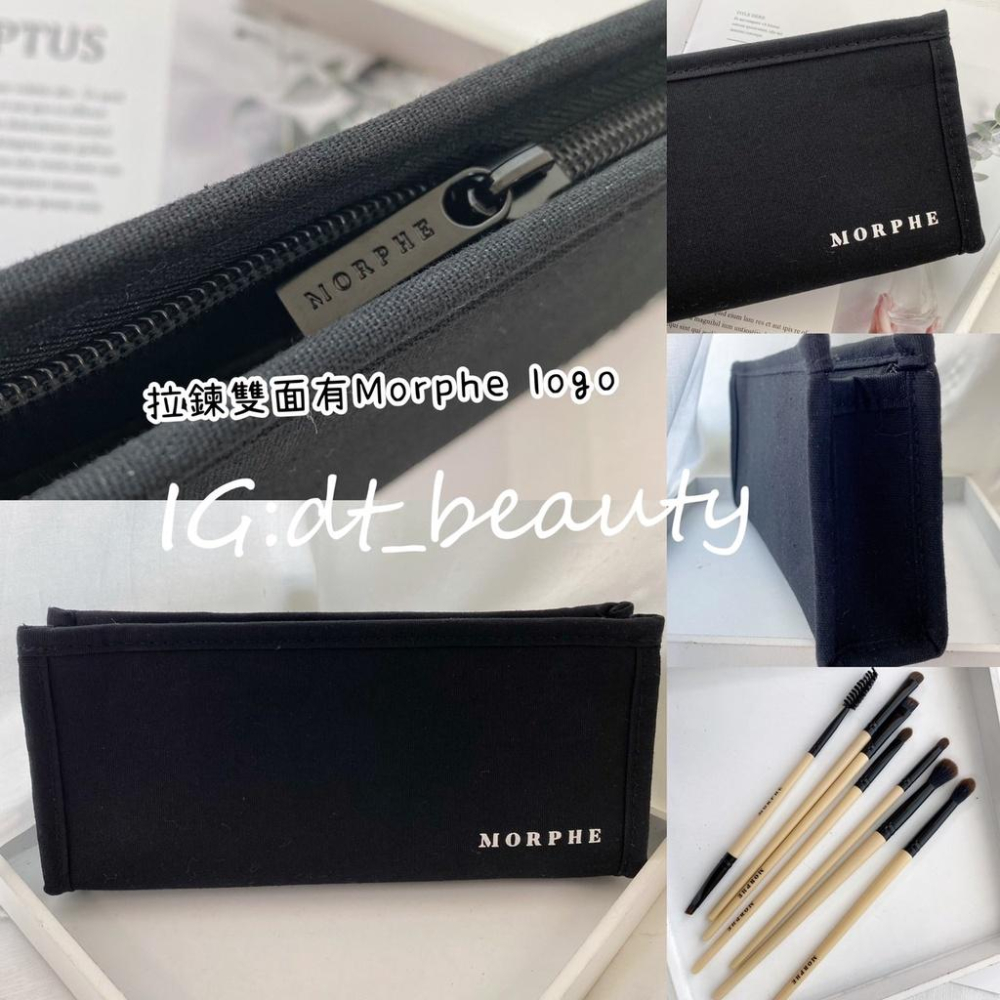 Morphe 刷具組合 眼影刷 暈染刷 腮紅刷 眼部刷 粉底刷 遮瑕刷 眉刷 臥蠶刷 鼻影刷 刷具 化妝包 收納包 眼刷-細節圖7