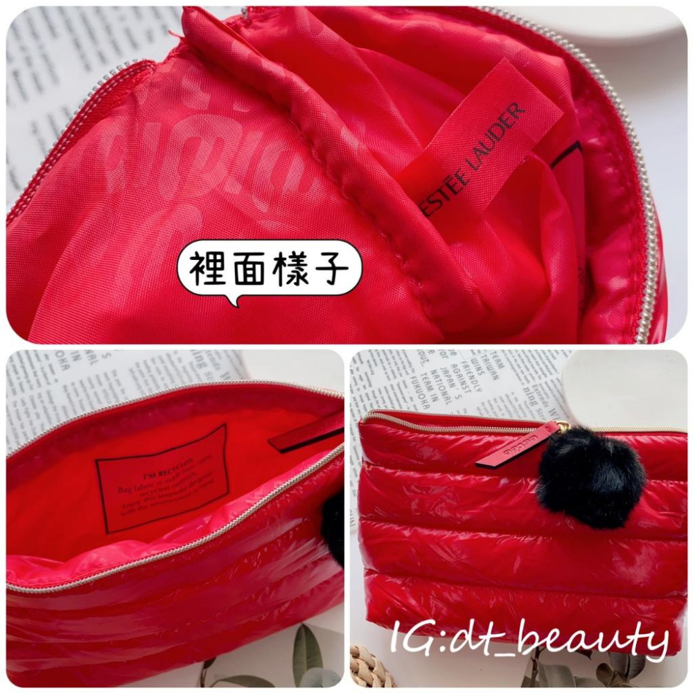 Estee Lauder 雅詩蘭黛 束口袋 袋子 禮物袋 袋 彩妝袋 化妝包-細節圖3