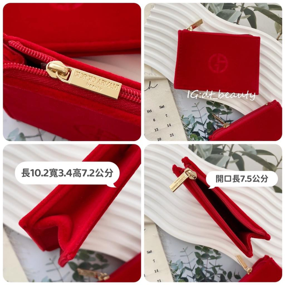 Giorgio armani 化妝包 刷具包 彩妝包 手提包  外出包 收納包-細節圖7