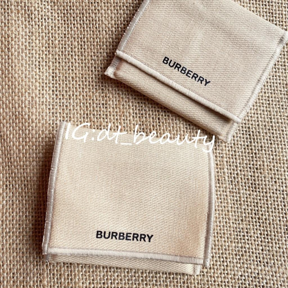 Burberry 博柏利 鏡子送收納袋 外出攜帶款  鏡子 化妝小鏡子 方鏡子 小鏡子-細節圖4