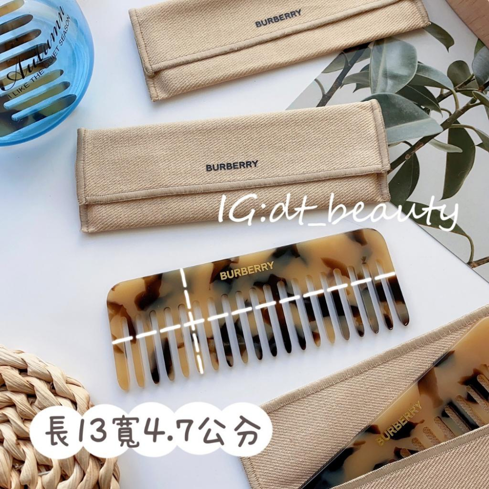 Burberry 博柏利 鏡子送收納袋 外出攜帶款  鏡子 化妝小鏡子 方鏡子 小鏡子-細節圖6