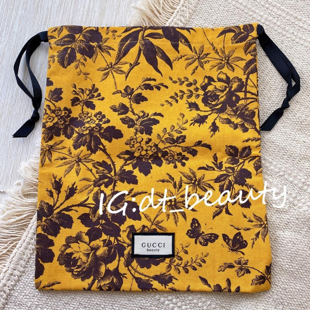 Gucci 專櫃限量贈品 古馳包 彩妝包 收納包 化妝包 刷具包 彩妝包 手提包 禮物包 古馳包-細節圖5