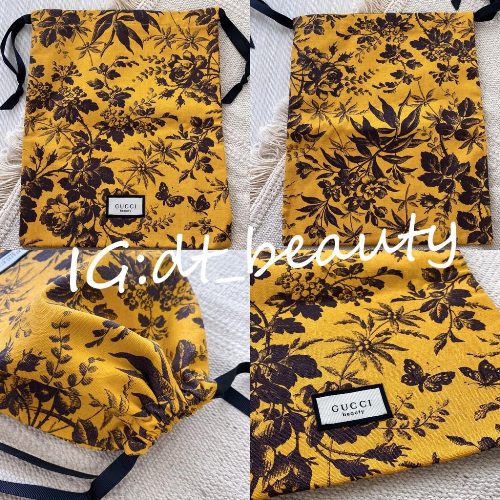 Gucci 專櫃限量贈品 古馳包 彩妝包 收納包 化妝包 刷具包 彩妝包 手提包 禮物包 古馳包-細節圖7