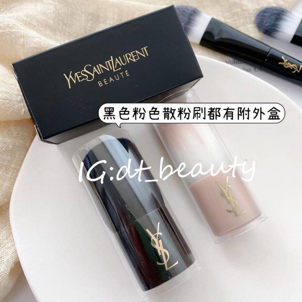YSL 聖羅蘭 粉底刷 刷具 刷子 黑色刷具 YSL刷具 YSL粉底刷 化妝刷具 刷 粉底-細節圖2