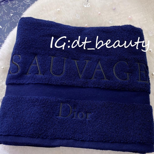 DIOR 情人節限定 SAUVAGE 毛巾 曠野之心毛巾 男士毛巾 沐浴巾 禮物 男生