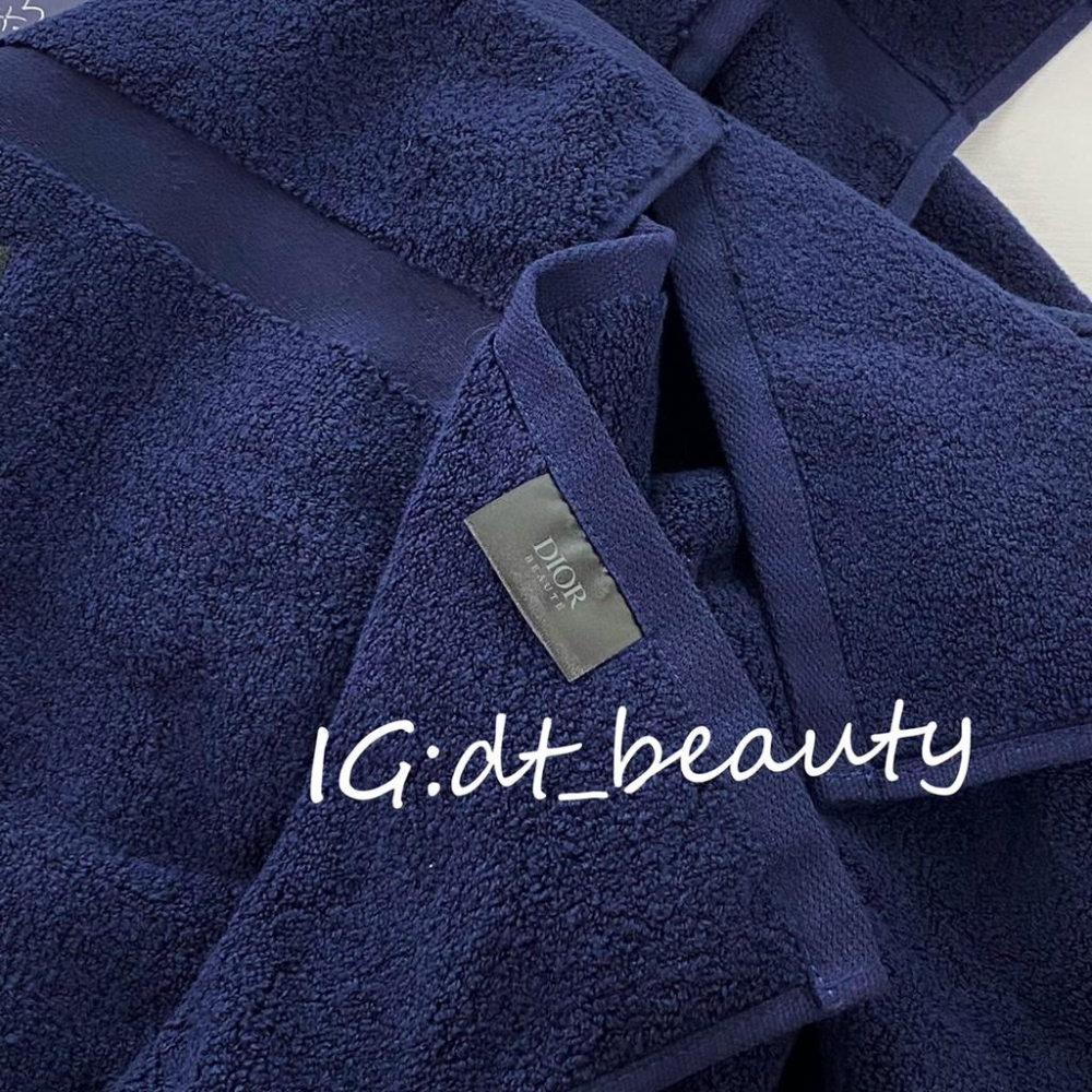 DIOR 情人節限定 SAUVAGE 毛巾 曠野之心毛巾 男士毛巾 沐浴巾 禮物 男生-細節圖2