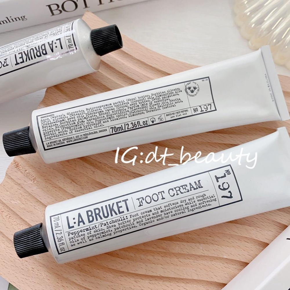L:A BRUKET 瑞典品牌 197 護足霜 la 197足霜 腳霜 Bruket 護腳霜 足部保養-細節圖2