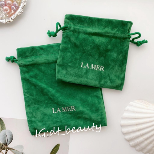 La mer 海洋拉娜 束口袋 袋 禮物袋 收納袋 小物袋 包裝袋 袋子 lamer