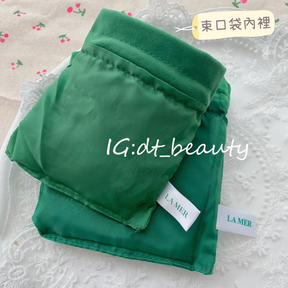 La mer 海洋拉娜 束口袋 袋 禮物袋 收納袋 小物袋 包裝袋 袋子 lamer-細節圖4