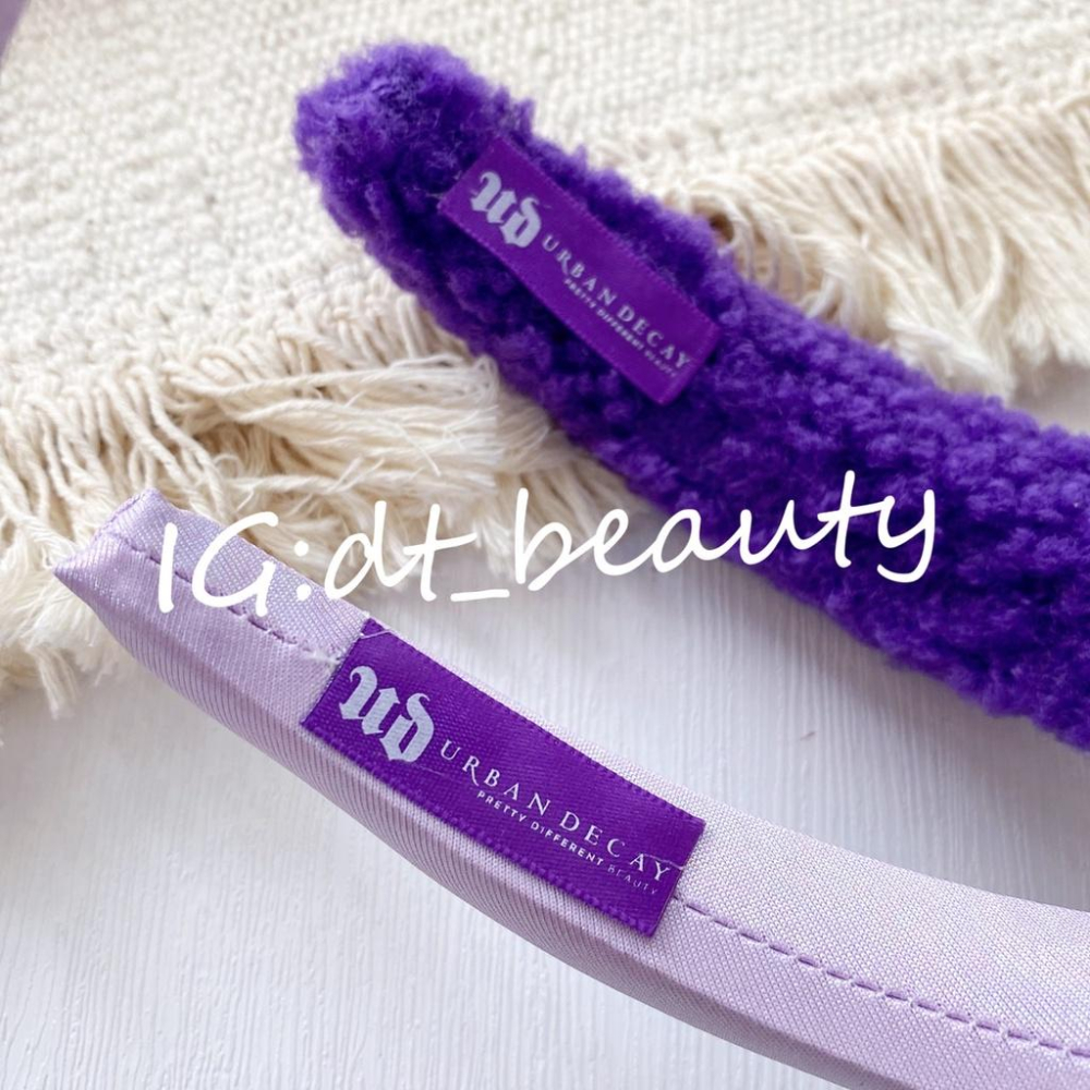 Urban decay 薰衣草紫 髮箍 洗臉髮箍 頭飾 頭箍 洗臉 紫色 賣萌 拍照 頭飾頭箍 洗臉-細節圖3