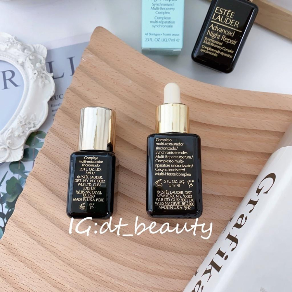Estee Lauder 雅詩蘭黛 第七代小棕瓶 特潤超導修護露 精華液 小棕瓶 7ml-細節圖2