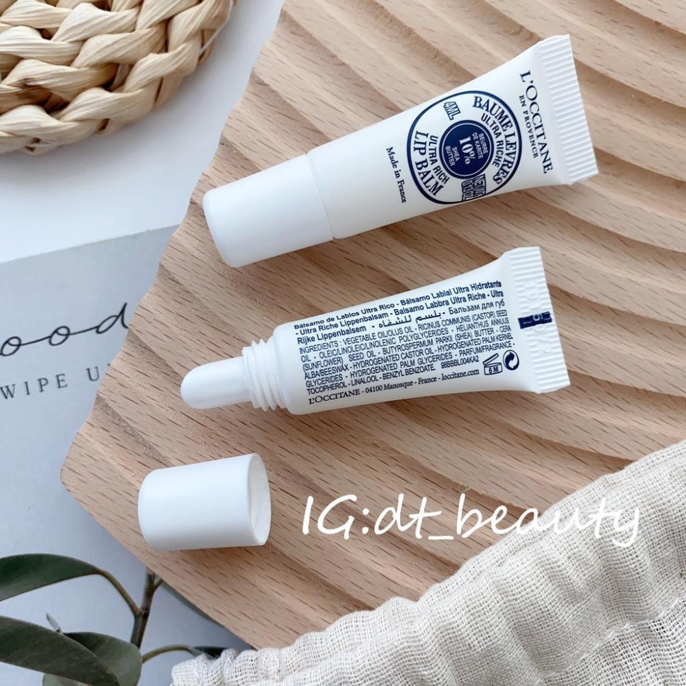 L Occitane 歐舒丹 護脣膏 乳木果冬日漫步滋養護脣膏 旅行外出攜帶 12ml 豐收乳油木暖香護唇膏-細節圖3