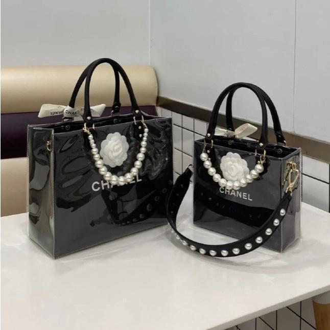 Chanel 香奈兒 超大紙袋 精品專櫃紙袋 包包紙袋 名牌紙袋 正品 紙袋 禮物袋 購物袋 手提袋-細節圖2