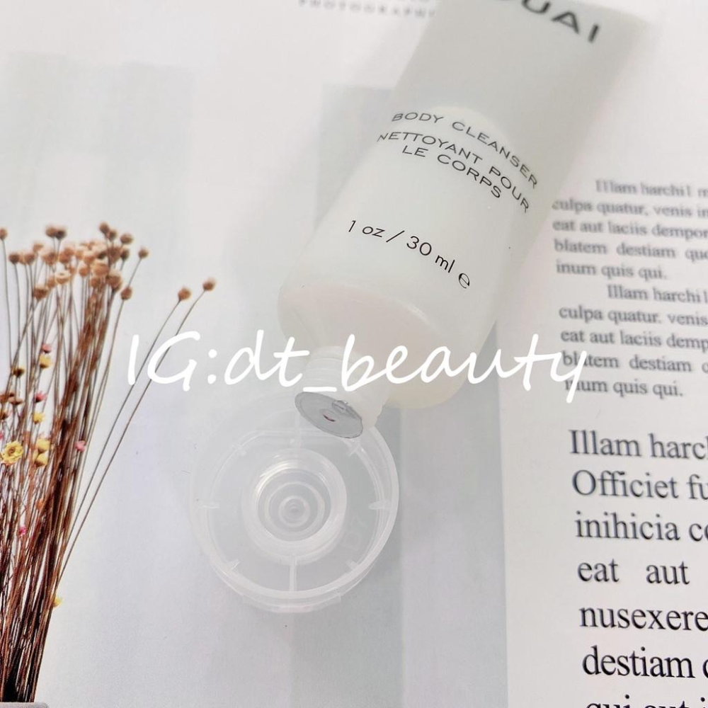 OUAI Body cleanser 沐浴乳 身體乳 洗澡乳 柑橘味沐浴乳 30ml-細節圖3