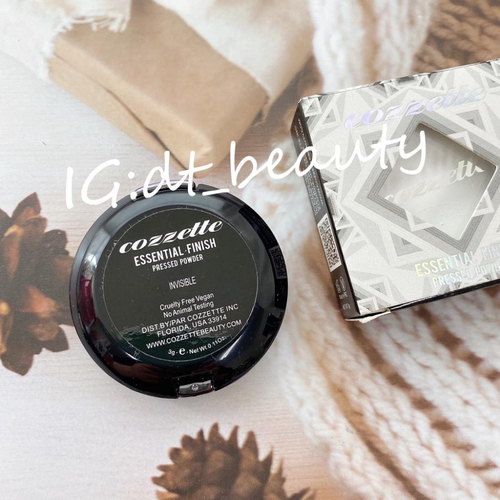 Cozzette 蜜粉餅 essential 3g Essential Finish Pressed Powder 蜜粉-細節圖2