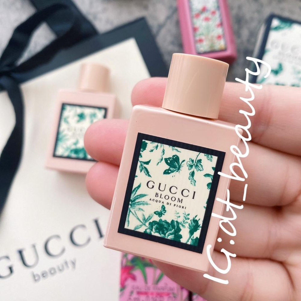 Gucci Flora 華麗梔子花 女性淡香水 5ml 香水 女香 男香 小香 花悅綠漾女性香水-細節圖5