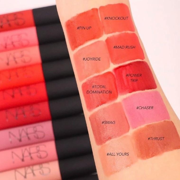 NARS 新品 全新唇彩雲霧唇釉 Pinup性感磚紅 Shag赤裸玫瑰 Thrust裸棕奶茶 唇釉-細節圖4