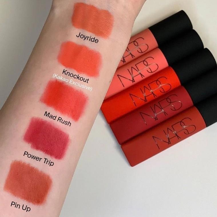 NARS 新品 全新唇彩雲霧唇釉 Pinup性感磚紅 Shag赤裸玫瑰 Thrust裸棕奶茶 唇釉-細節圖5