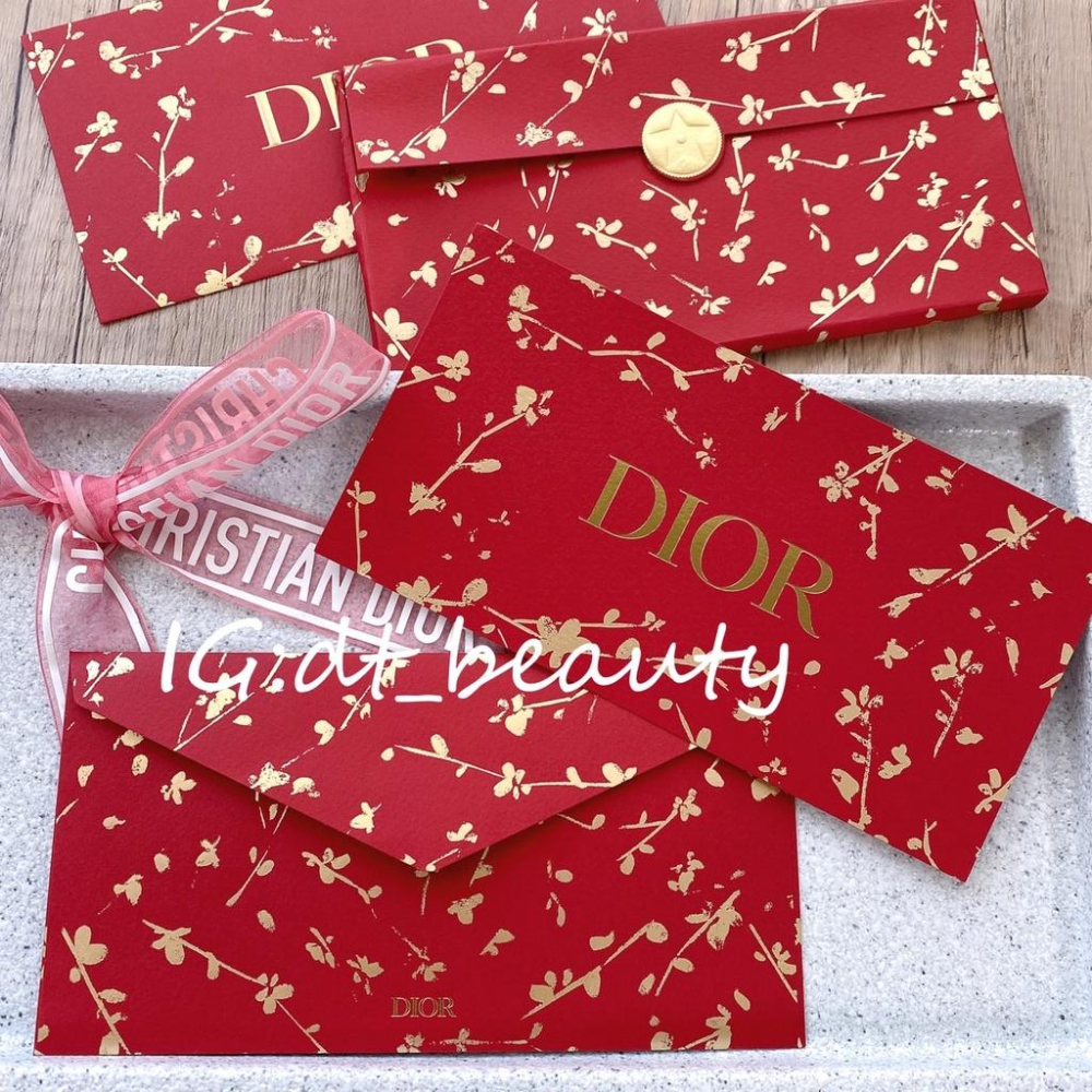 Dior 紅包 紅包袋 禮金袋 過年高檔紅包袋 信封袋 收納信封袋 精品袋 高檔紅包袋-細節圖4