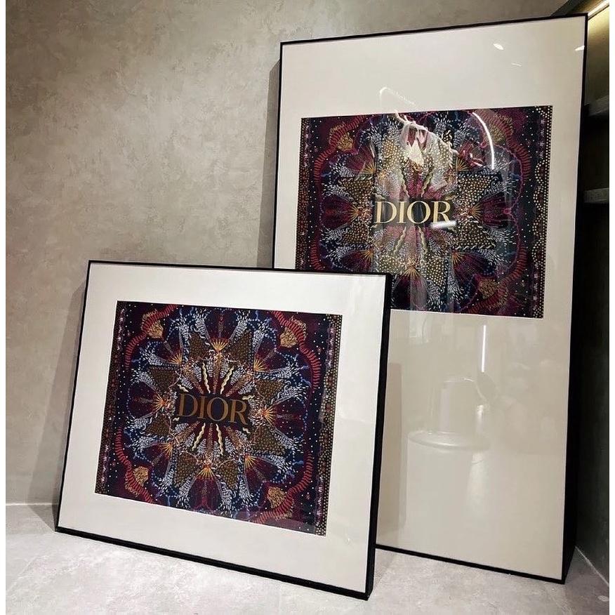 現貨 dior 精品 紙袋 精品櫃紙袋 專櫃紙袋 dior紙袋 dior 手提袋 緞帶 精品櫃 白金紙袋 聖誕紙袋-細節圖2