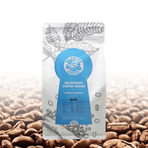 MR.BROWN 伯朗｜哥倫比亞咖啡豆｜一磅/440g ｜Supremo等級｜綜合咖啡豆 Coffee Blends