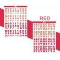 《台灣現貨》 咕卡貼紙 數字貼紙 字母貼紙 手帳貼紙 數字字母貼紙  優優小舖-規格圖10