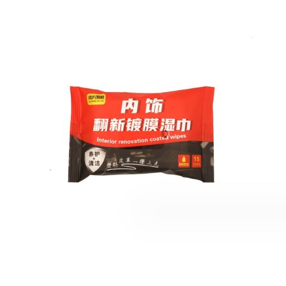 翻新鍍膜濕巾15抽🤞 內飾濕紙巾 鍍膜濕紙巾 車用濕紙巾 沙發清潔濕紙巾 去污濕紙巾  清潔濕紙巾  紙巾-細節圖6