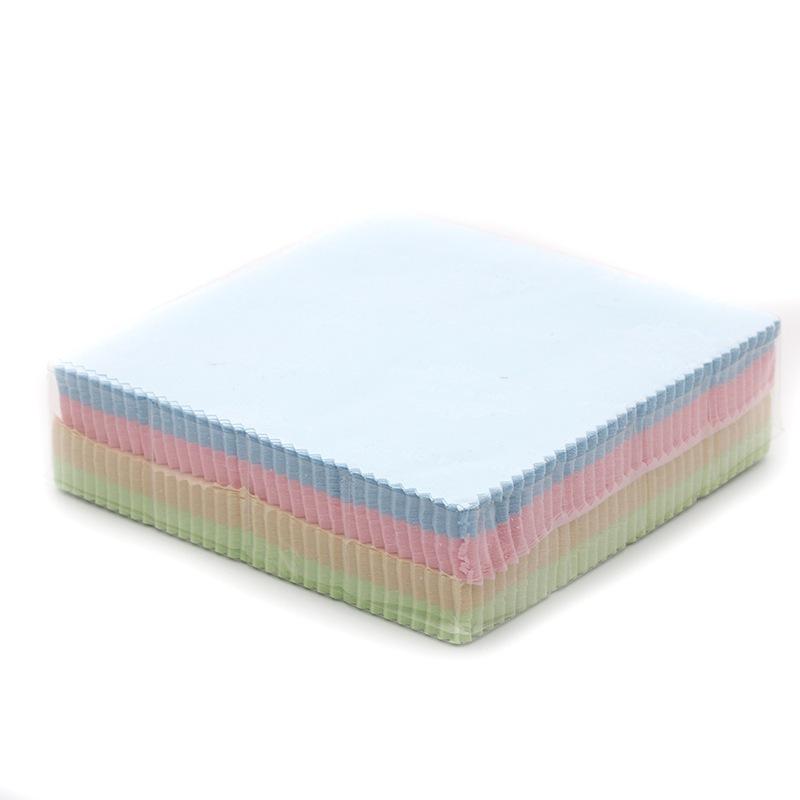 超細膩高質感擦拭布100入 彈性纖維 手機擦拭布 螢幕擦拭布 鏡頭擦拭布 清潔布 眼鏡布 拭鏡布 纖維布 貼膜清潔眼鏡-細節圖3