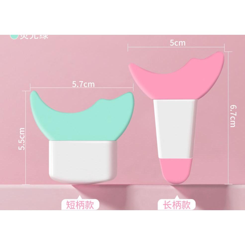 睫毛擋板 眼妝輔助神器 眼線 眼影 臥蠶 月牙形雙頭多功能眼妝 塗睫毛膏畫 眼影輔助器 睫毛工具 睫毛卡 上妝器具-細節圖8