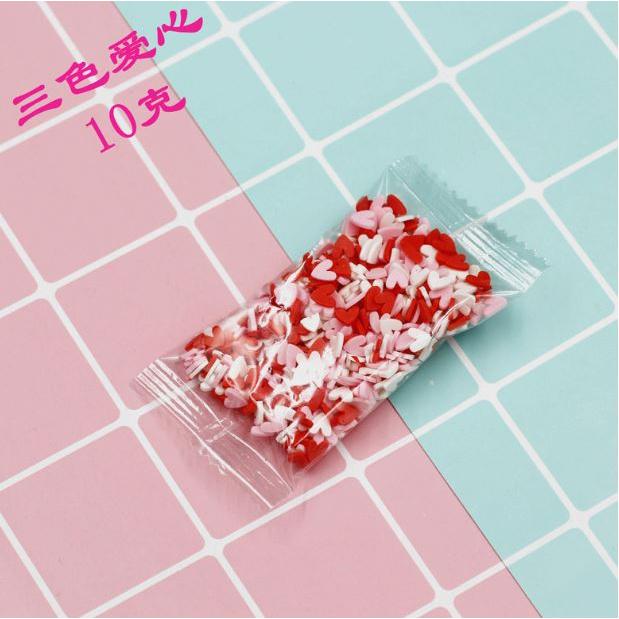 新款包裝10克軟陶果碎巧克力絲 奶油膠配件 多款造型【材料配件】咕卡 咕盤 咕卡裝飾 手工 手機殼飾品配件 奶油膠材料包-細節圖5