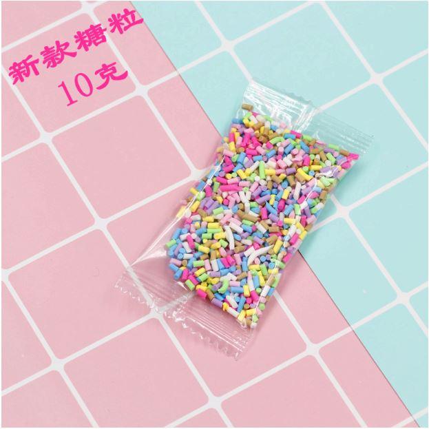 新款包裝10克軟陶果碎巧克力絲 奶油膠配件 多款造型【材料配件】咕卡 咕盤 咕卡裝飾 手工 手機殼飾品配件 奶油膠材料包-細節圖7