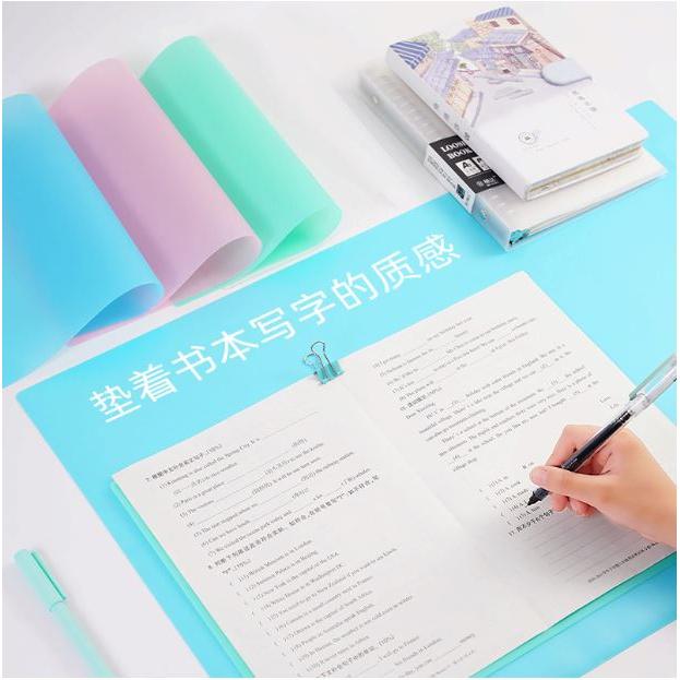 A4軟墊板考試墊板 透明考試專用軟墊板 A3/A2 高考中考透明書 寫字墊8k 軟墊板 防水板 防水桌墊 寫字板收納-細節圖3