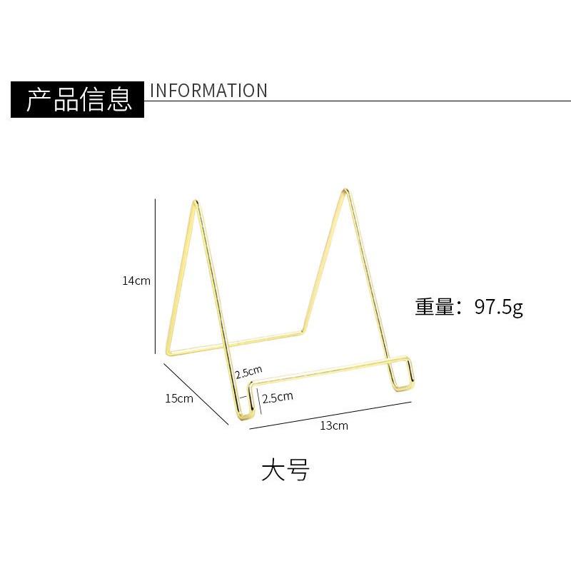 鐵藝手機平板架 金屬書架 直播 桌面支架 懶人 手機pad平板通用 金屬支架 直播手機支架-細節圖7
