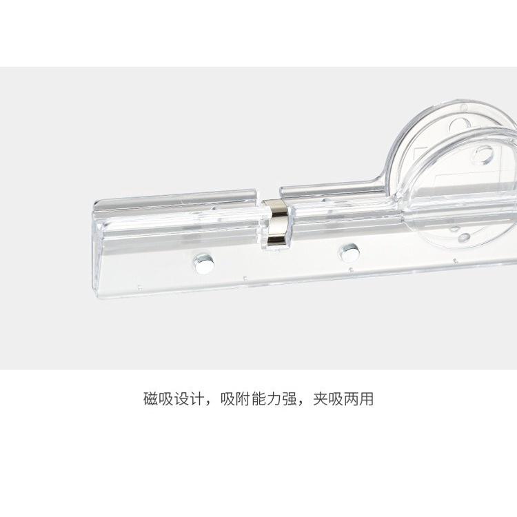 磁吸文件夾💖貨架 磁吸透明文件夾 冰箱留言夾 磁吸資料夾 文件票據夾 帶磁吸功能 冰箱留言夾  透明菜單夾 辦公用品文件-細節圖7