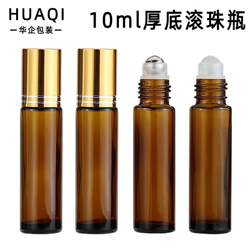 滾珠空瓶 精油空瓶 1加厚款 精油瓶 10ML 棕色 小容量玻璃滾珠瓶 拍拍瓶 玻璃瓶 分裝瓶 香水瓶-細節圖5