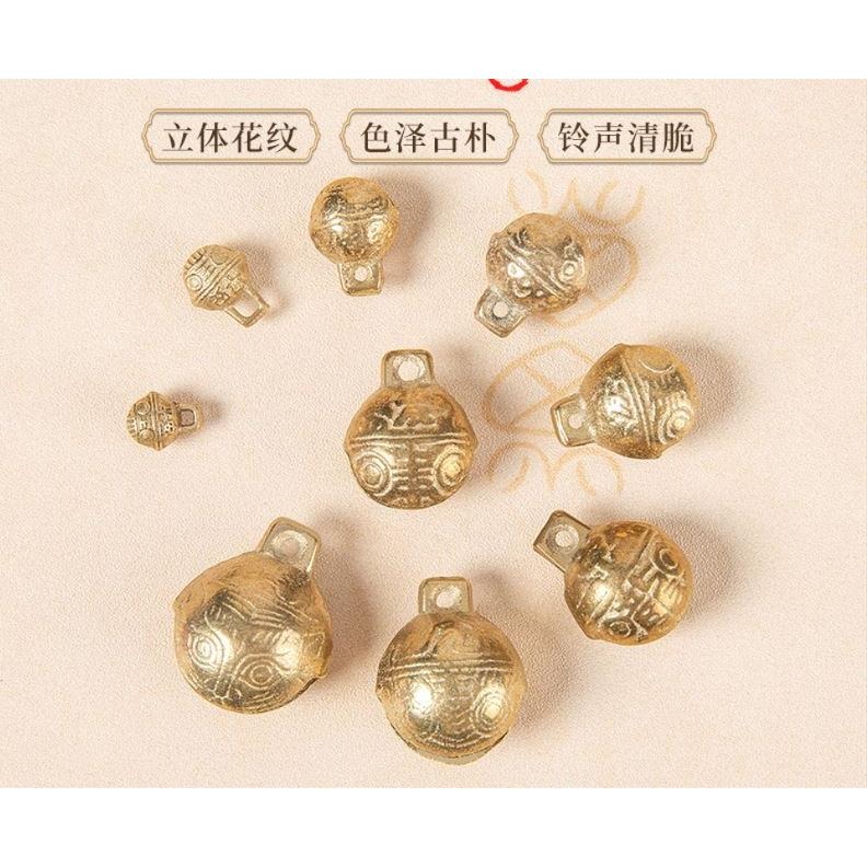 化五黃煞銅鈴 虎頭鈴鐺   寵物鈴鐺吊飾 掛飾門鈴 保平安 風水開運吉祥物 辟邪化煞鎮宅護身  廟會 抬轎鈴小孩腳鈴手鈴-細節圖3