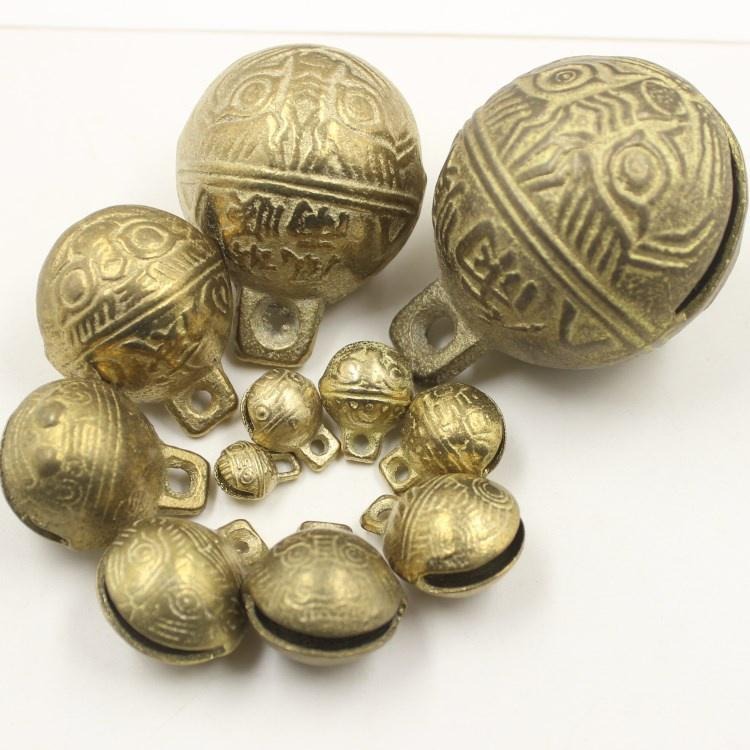 化五黃煞銅鈴 虎頭鈴鐺   寵物鈴鐺吊飾 掛飾門鈴 保平安 風水開運吉祥物 辟邪化煞鎮宅護身  廟會 抬轎鈴小孩腳鈴手鈴-細節圖7