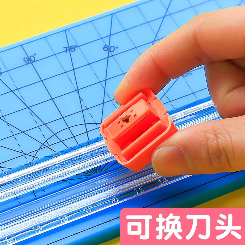 A4雙向切紙刀 切割神器 A4切紙機 雙向小型裁紙刀 切紙機 手動裁紙紙張切割器 裁紙機 相片切割刀 辦公室切紙神器-細節圖7