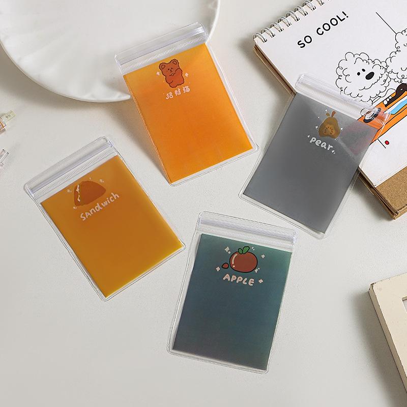 首飾收納袋 ins迷你可愛 8*12cm 小袋子 韓版簡約 首飾收納袋 透明耳環 耳環飾品袋 防氧化-細節圖6