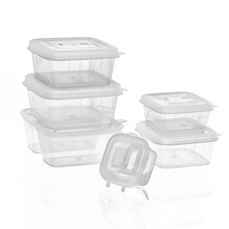 醬料盒👍一次性醬料盒【100入】 PP透明醬料杯 可微波 透明盒 醬料杯 外帶外賣打包 露營野餐 醬料盒 分裝收納-細節圖4