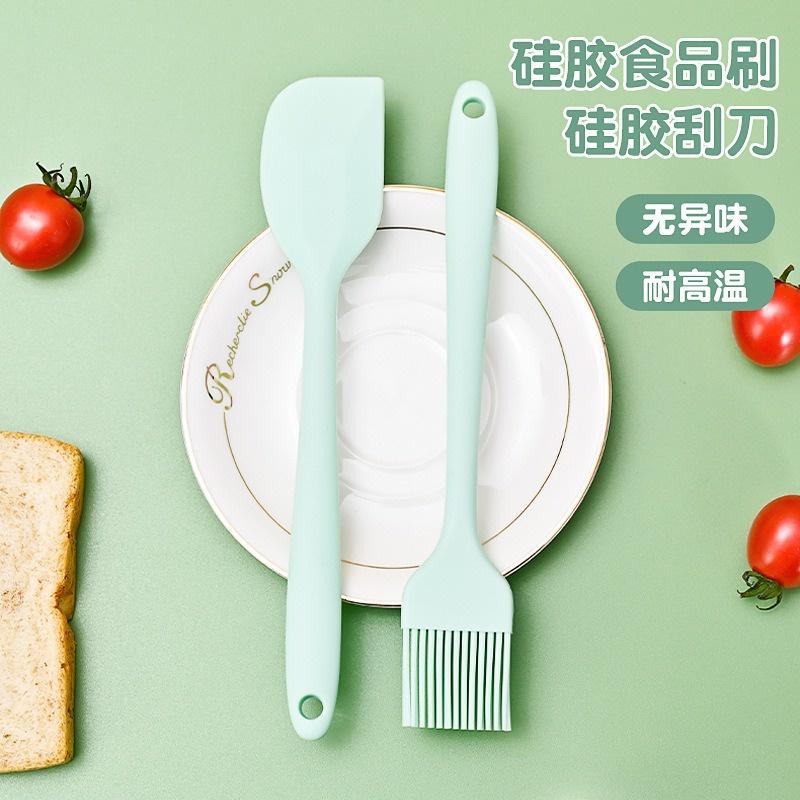油刷 馬卡龍 烘焙工具 大/小號款 矽膠刷 bbq燒烤刷 油刷抹油料理刷 烘培刷 氣炸鍋 燒烤油刷瓶烘焙鬆餅機-細節圖2