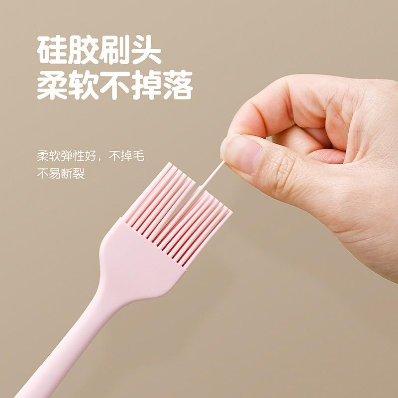 油刷 馬卡龍 烘焙工具 大/小號款 矽膠刷 bbq燒烤刷 油刷抹油料理刷 烘培刷 氣炸鍋 燒烤油刷瓶烘焙鬆餅機-細節圖5