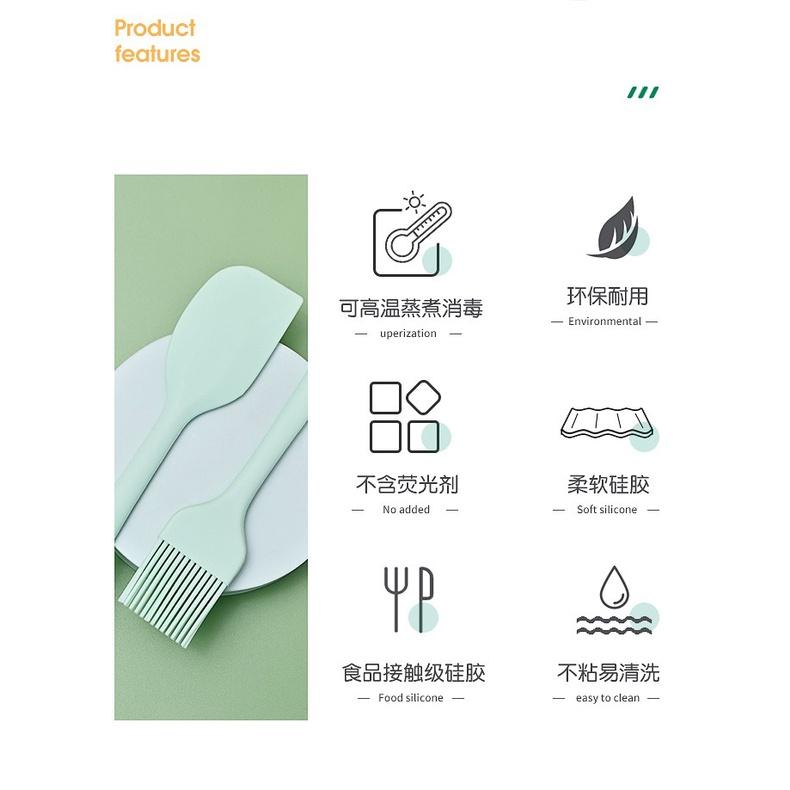 油刷 馬卡龍 烘焙工具 大/小號款 矽膠刷 bbq燒烤刷 油刷抹油料理刷 烘培刷 氣炸鍋 燒烤油刷瓶烘焙鬆餅機-細節圖7