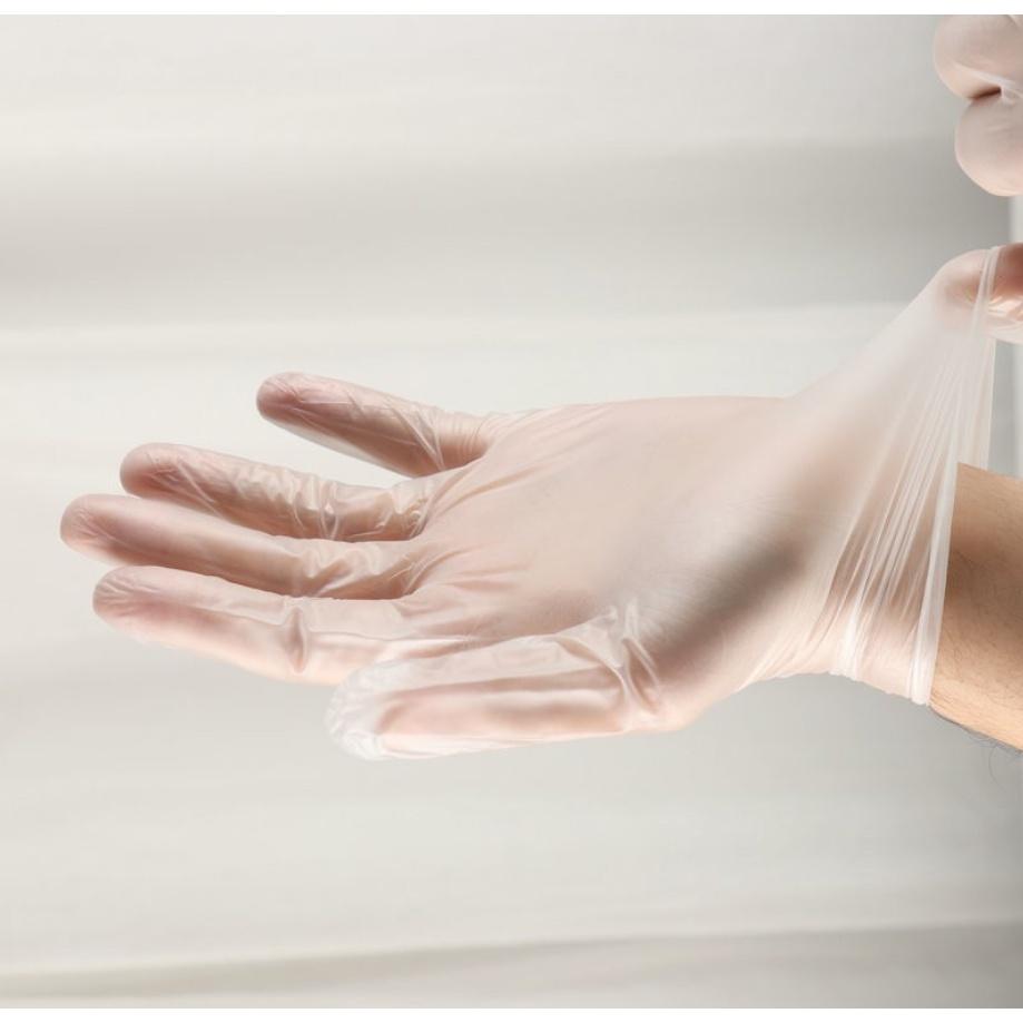 一次性pvc手套【盒裝100入】黑色/透明 丁晴乳膠  耐酸鹼食品 美容院手套 廚房手套  洗碗手套  家庭清潔-細節圖7