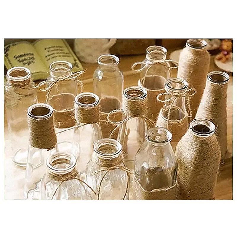 麻繩【1捲】相片繩子 包裝繩 天然細黃  diy照片夾繩子 吊飾 手工編織繩 輔料 裝飾繩子-細節圖2