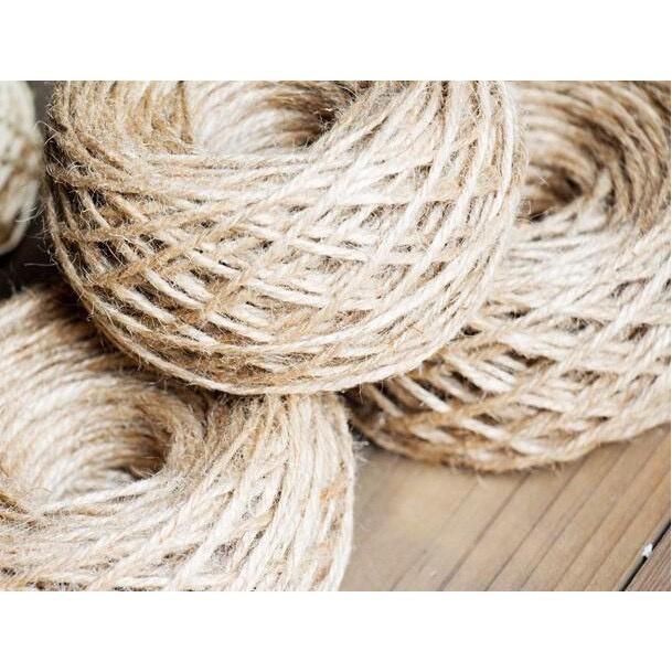 麻繩【1捲】相片繩子 包裝繩 天然細黃  diy照片夾繩子 吊飾 手工編織繩 輔料 裝飾繩子-細節圖8