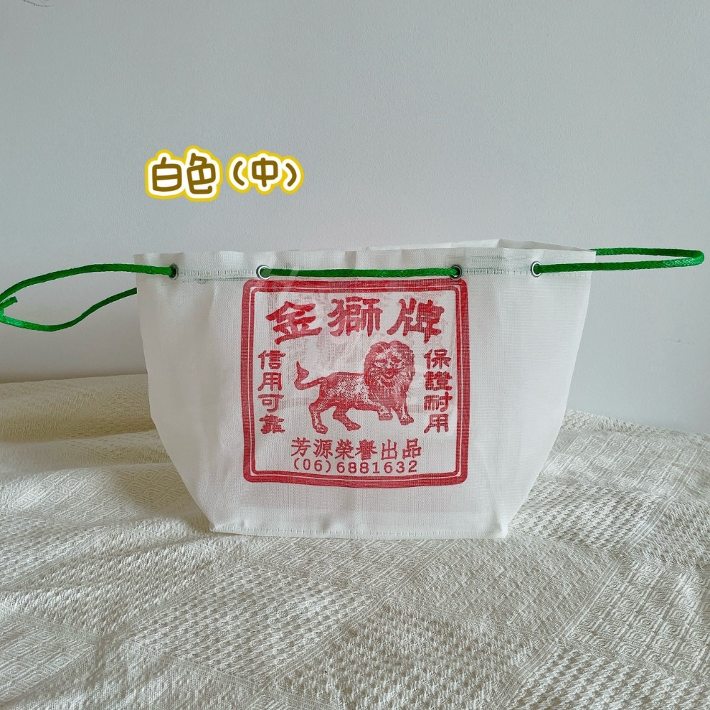 茄芷袋 農藥袋 台灣的LV 台灣包包 復古包 環保袋 工具袋 現貨 台灣製 台灣製茄芷袋 茄芷背袋 金獅牌茄芷袋-規格圖6