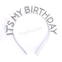 【台灣現貨】生日女孩 生日髮箍 生日快樂髮箍 生日帽 生日皇冠 生日髮飾 壽星髮箍 生日頭飾 水鑽髮箍 慶生道具 髮箍-規格圖7