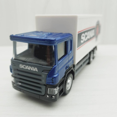 全新盒裝1:64 ~ SCANIA合金車頭 廂式貨運車 卡車模型玩具 玩具 禮物 兒童 滑行車 模型車 交通模型